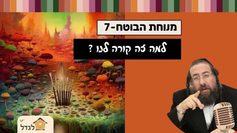 מנוחת הבוטח 7 למה זה קורה לנו