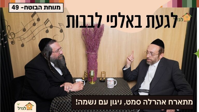 מנוחת הבוטח 49 אני לא זמר! |  אהרלה סמט בשיחה מיוחדת, עם הרב פנחס ברייער